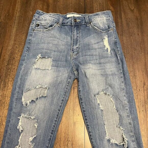 KanCan High Rise Destroyed Jeans - Picture 4 of 11